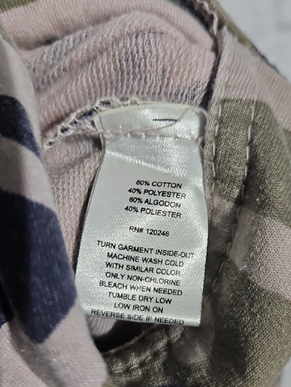 Wallflower Camouflage Overalls in Olive, Navy & Beige - Picture 10 of 10